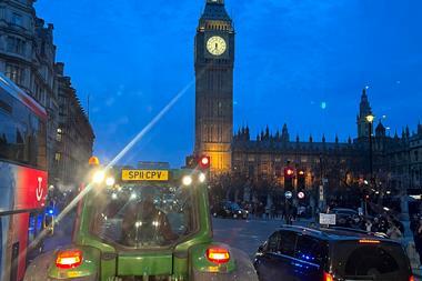 London tractor protest