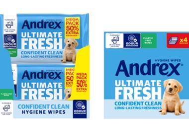 Andrex Ultimate Fresh Hygiene line up