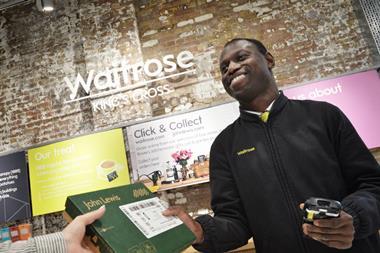 waitrose staff click and collect