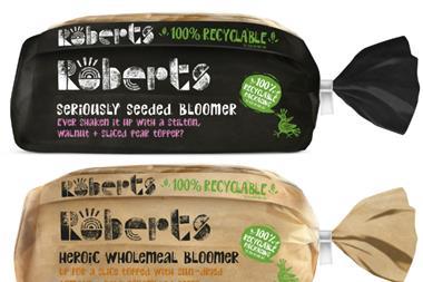 Roberts 100% recyclable wrappers