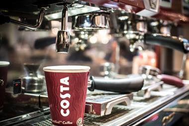 Costa coffee machine ASA