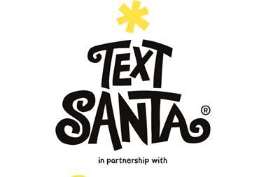 Text Santa sponsored by Morrisons