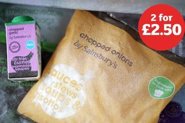 Sainsbury's frozen chopped onions 'love your freezer'
