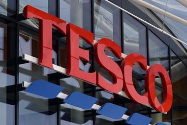 Tesco banner