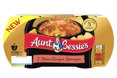 Aunt Bessie's Stem Ginger Sponges