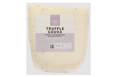 M&S Truffle Gouda cheese