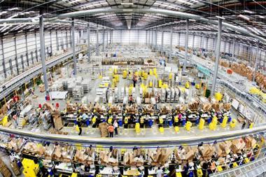 Amazon delivery station