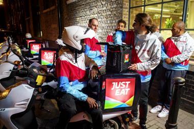 Just Eat delivery scooters