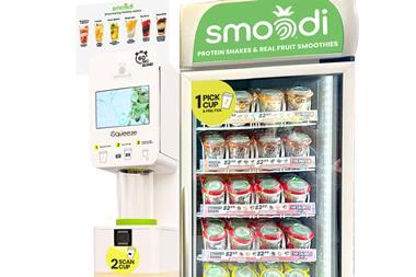 Smoodi self-service machine