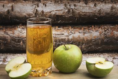 Cider with apple