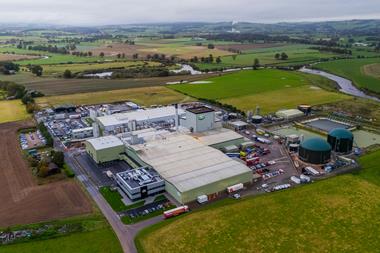 Arla Lockerbie site from above