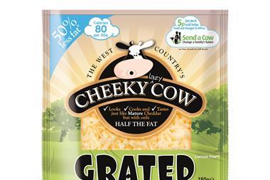 Cheeky Cow grated cheese