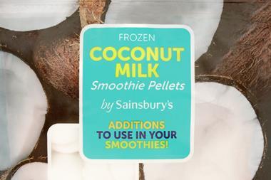 sainsburys frozen coconut milk smoothie pellets