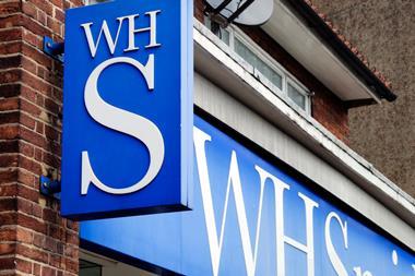 whsmith store sign high street