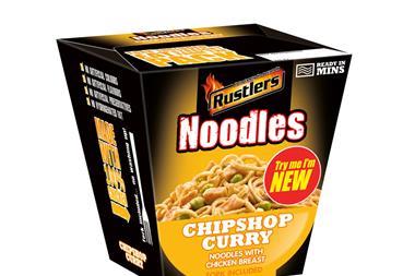 Rustlers Chip Shop Curry Noodles