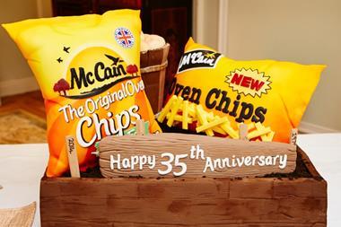 McCain birthday chips