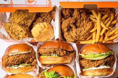 Popeyes food mix
