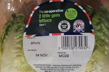 Twitter user Tracy Adams spotted the labelling mistake