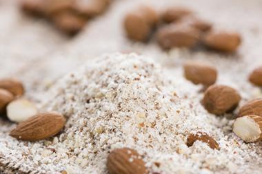 ground almond nut protein