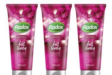 Radox 12H Scent Touch Body Wash, Feel Lively
