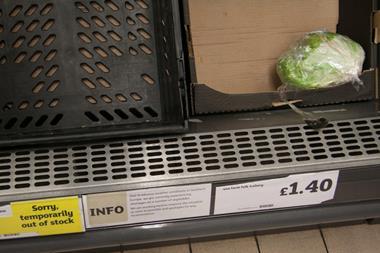 salad shortages
