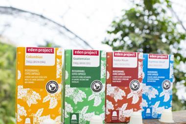 Eden Project compostable coffee pods