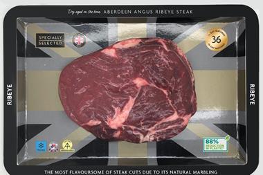 Aldi steak packaging