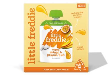 Little Freddie recyclable pouches