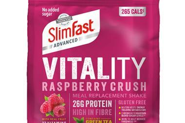 SlimFast Advanced Vitality Shakes, Raspberry Crush