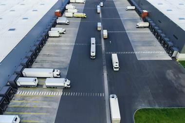 Lorries depot supply chain