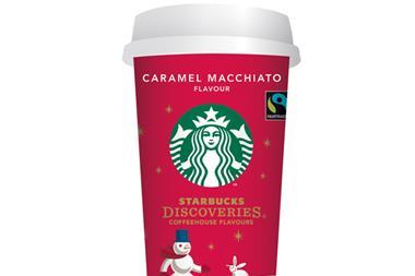 Starbucks seasonal red cup hits retail