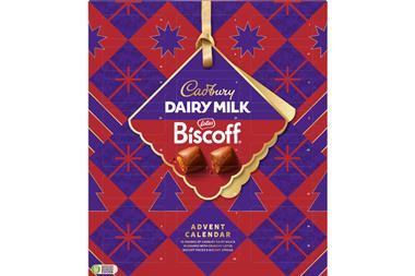 Cadbury Lotus Biscoff advent calendar