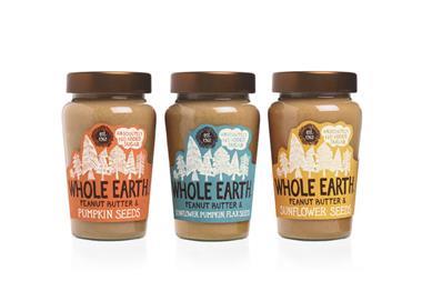 Whole Earth peanut butter spreads