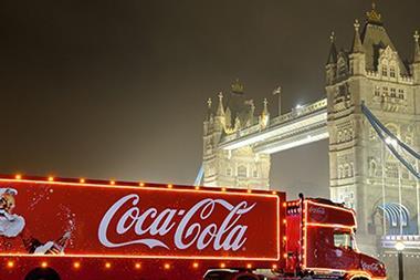 Coke Christmas truck