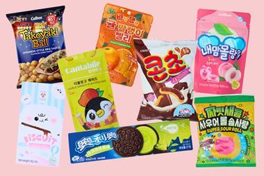 Tesco launches new Korean and Japanese snack range