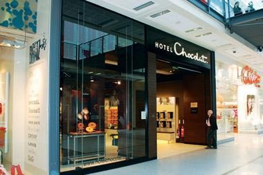 Hotel Chocolat store front