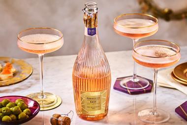 Sainsbury's Taste the Difference Christmas Prosecco Rose