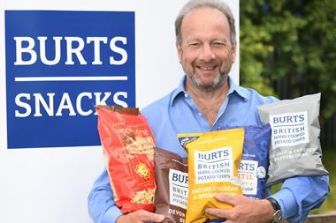 David Nairn, Managing Director of Burts Snacks