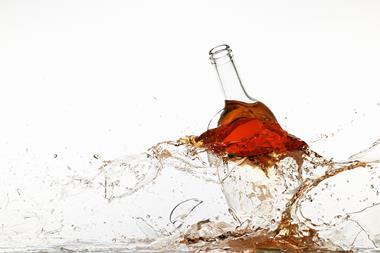 alcohol smash bottle