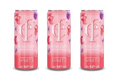 Echo Falls Fruit Fusion Summer Berries Spritz