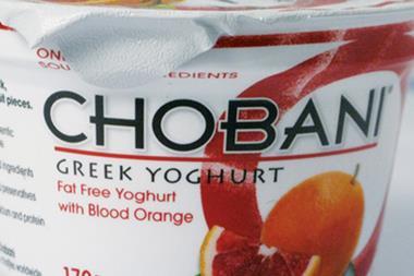 Chobani Greek yoghurt