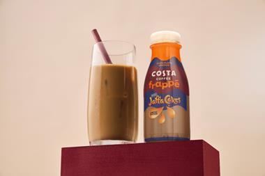 New Ready-to-Drink Costa Coffee McVitie’s Jaffa Cakes Frappé_2026