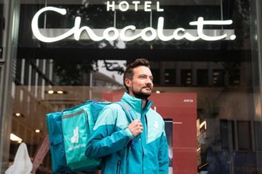 Hotel Chocolat joins Deliveroo to add on demand offer
