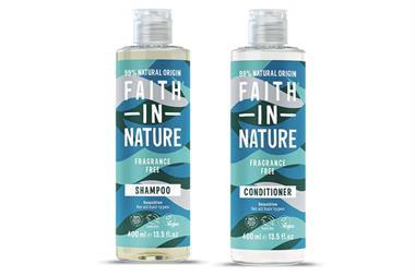 Faith in Nature fragrance free hair products
