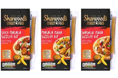 Sharwood's Sizzler meal kits