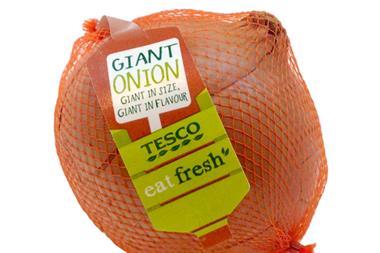 Tesco giant onion