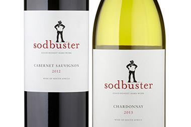 Sodbuster South African wine range