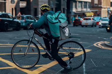 Deliveroo rider