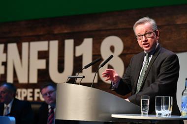 Michael Gove NFU Conference