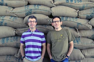 Union Hand-Roasted Coffee founders Steven Macatonia and Jeremy Torz